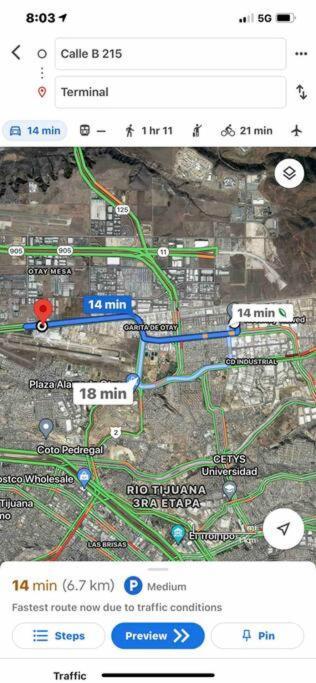 Otay Studio Great Patio Near Otay Crossing & Airport Tijuana Exterior foto